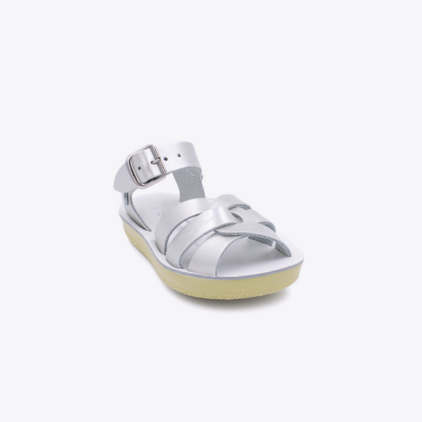 Sun-San Swimmer Silver - Toddler – Salt Water Sandals