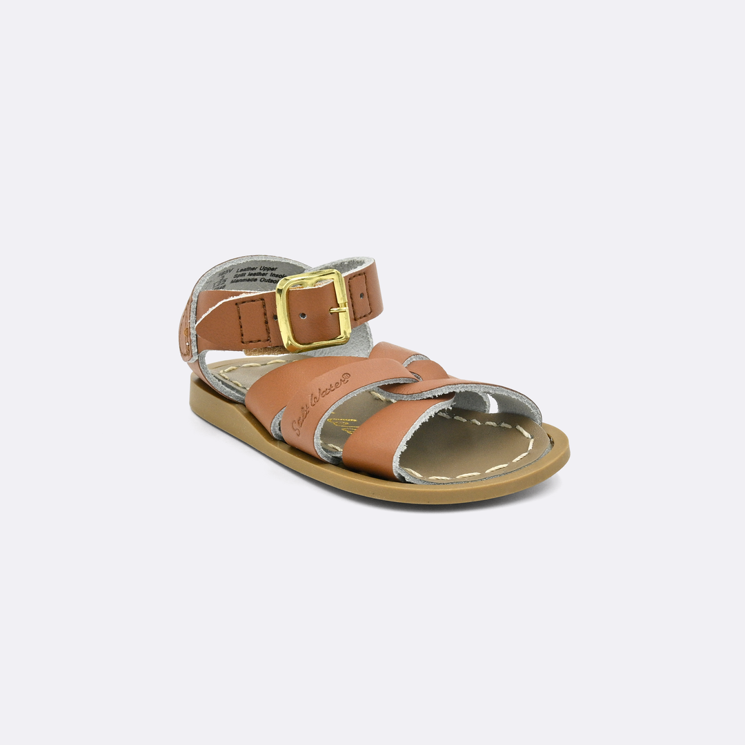 Salt Water Original Tan Sandals For Kids Size 10 | eBay