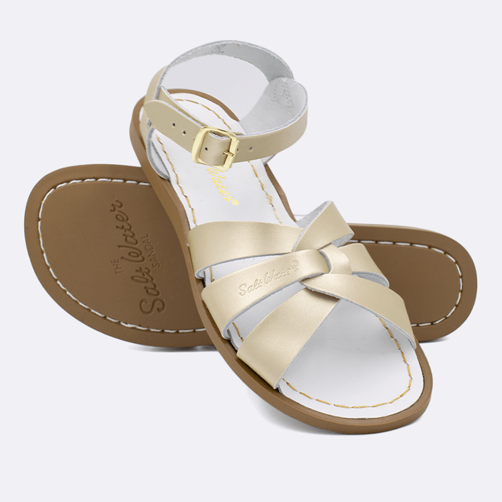 Salt Water Original Gold Salt Water Sandals