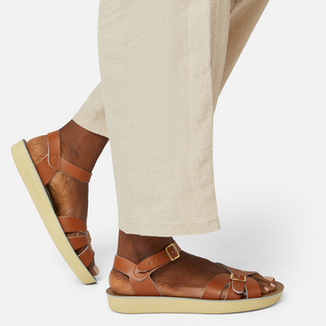 Saltwater sandals sales mustard yellow