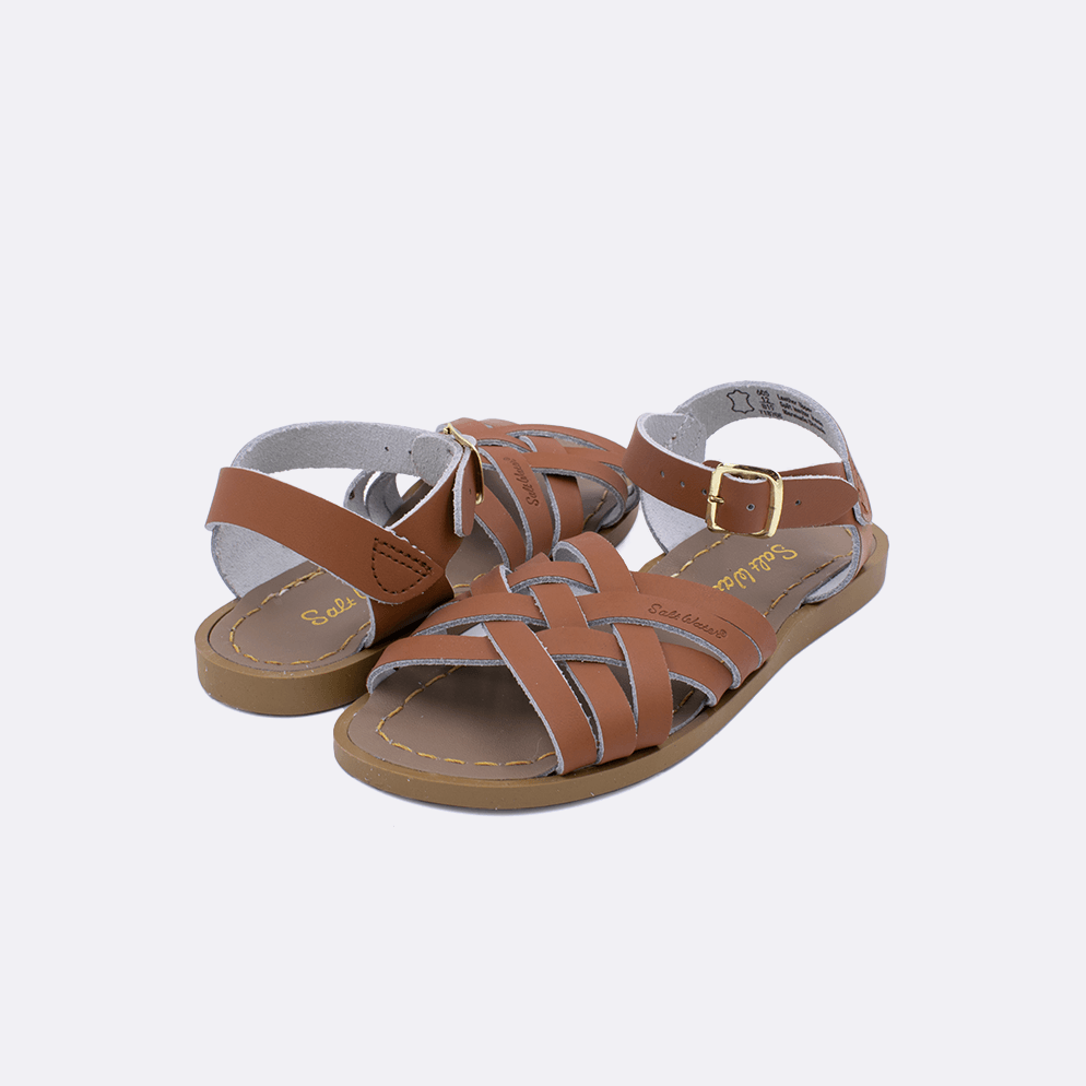 Saltwater sandals retro 2025 tan